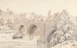 Totnes vanuit het Seymour Hotel door Sir Charles DOyly