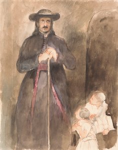 Een priester met twee kinderen