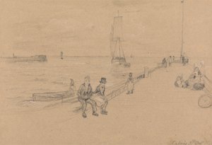 Op de pier, Calais