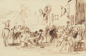 De Chelsea Pensioentrekkers Lezen het Waterloo Bericht door Sir David Wilkie