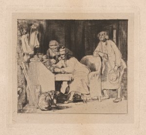 Het verloren ontvangstbewijs door Sir David Wilkie