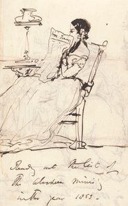 Het Voorlezen van de Lijst van het Aberdeen Ministerie door Sir Edwin Henry Landseer