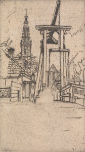 Kwakelburg, Edam door Sir Frank Short