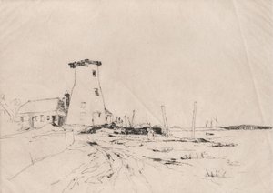 Langston Molen door Sir Frank Short