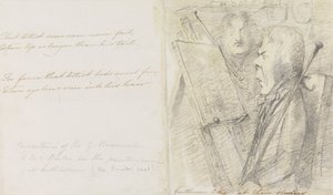 Heren Kunstenaars aan hun Studies door Sir George Howland Beaumont seventh Baronet