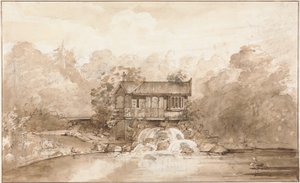 Ontwerp voor de Hermitage, Virginia Water door Sir Jeffry Wyatville