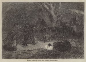 Vast in de Sneeuw door Sir John Charles Robinson