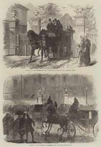 De begrafenis van Lord Palmerston door Sir John Charles Robinson