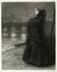 Brug der Zuchten door Sir John Everett Millais