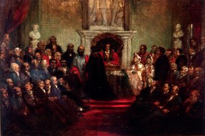 Overhandiging van de Vrijheid van de Stad aan Generaal Garibaldi, 20 april 1864