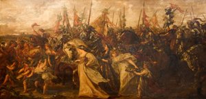 De terugkeer van de overwinnaars, 1878-1879 door Sir John Gilbert