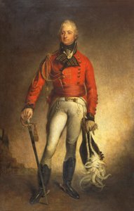 Sir Thomas Picton 1758-1815 door Sir Martin Archer Shee