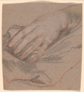 Tekening van een hand