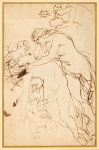 Venus Treurt om Adonis door Sir Peter Paul Rubens