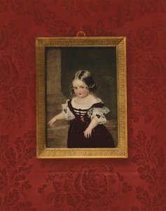 Portret van Koningin Victoria als kind door Sir William Charles Ross