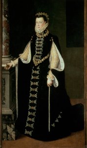 Isabella van Valois, Koningin van Spanje (1545-68), echtgenote van Koning Filips II van Spanje (1556-98) door Sofonisba Anguissola