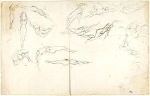 Naaktstudies, Bell door Solon H. Borglum