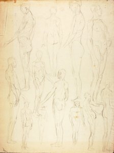 Naakt door Solon H. Borglum