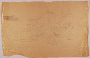 Naaktzwemmen door Solon H. Borglum