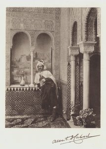 Albert F Calvert, Portret en Handtekening door Spanish Photographer