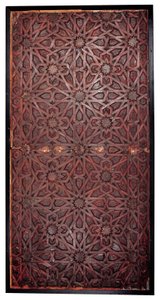 Een Mudejar geometrisch plafond, Zuid-Spanje, waarschijnlijk Sevilla door Spanish School