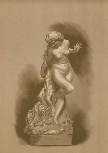 Andromeda blootgesteld om door het monster te worden verslonden