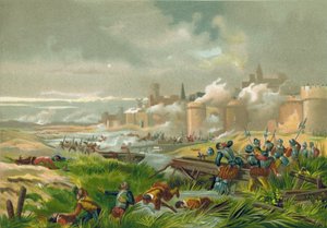 Slag bij St Quentin, Frankrijk, 1557