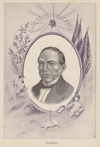 Benito Juarez, Mexicaanse advocaat en politicus door Spanish School