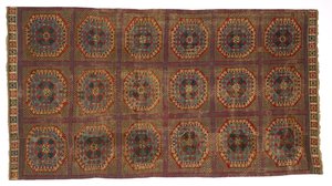 Tapijt met een Turks patroon, ca. 1450-1500