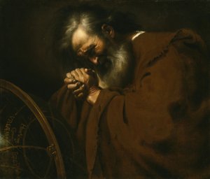 Heraclitus, de huilende filosoof, c.1630