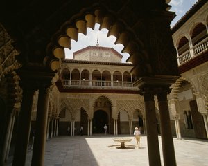 Patio in Real Alcazar