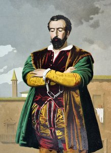 Portret van Juan de Padilla door Spanish School