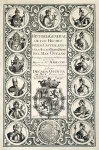Spaanse koloniën in Amerika, gravure door Spanish School