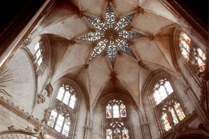 Het plafond van de Capilla del Condestable, eind 15e eeuw