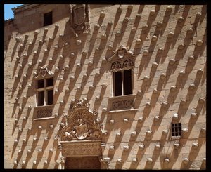 Uitzicht op gotische gevel (1493-1517)