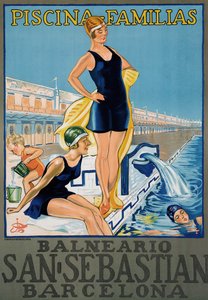Vintage Barcelona Spa Resort Poster
