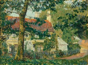 Een Huisje met Rood Dak, Somerset, 1909-10
