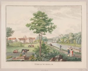 Herlufsholm door Søren L. Lange