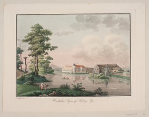 Hvedholm in de omgeving van Faaborg op Funen