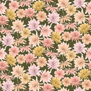 Mojave Woestijn Bloemen patroon door Stacy Hsu