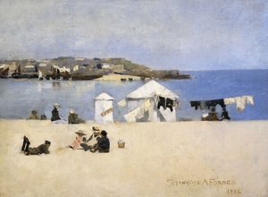 Kinderen op het Strand, St. Ives