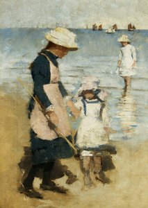 Kinderen op het Strand