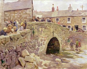 Op de brug door Stanhope Alexander Forbes
