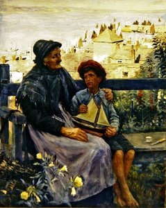 Zoon van de zee door Stanhope Alexander Forbes