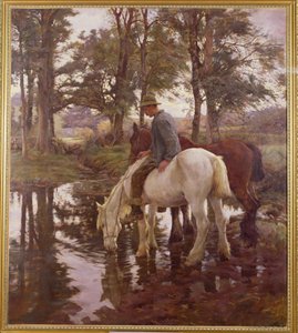 De Drinkplaats door Stanhope Alexander Forbes