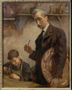 Jonge Leerling, Newlyn Copperworks door Stanhope Alexander Forbes