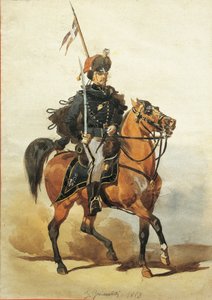 Officier van de Huzaren van Piacenza
