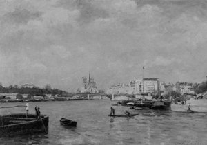 Uitzicht op de Seine, Parijs