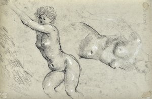 Studie van Vrouwen door Stanislas Torrents y de Amat