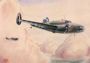 Hudson Light Bomber in vlucht